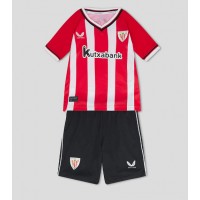 Fotballdrakt Barn Athletic Bilbao Hjemmedraktsett 2023-24 Kortermet (+ Korte bukser)